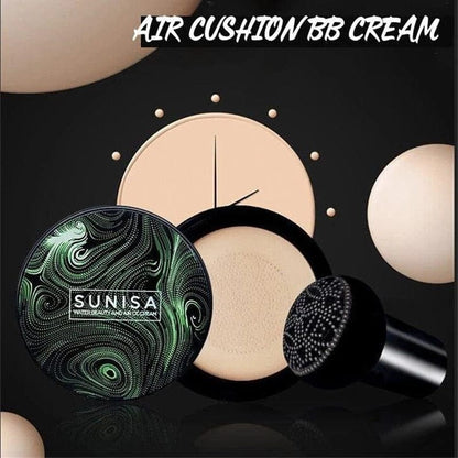 Sunisa Foundation Base Waterproof Mushroom Head Air Cushion Bb Cream Nude Liquid Foundations Cc Cream