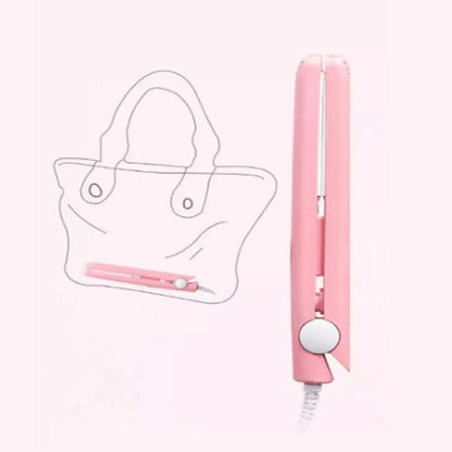 Mini Hair Straightener, Travel Size Portable Mini Hair Flat Iron, Straightener